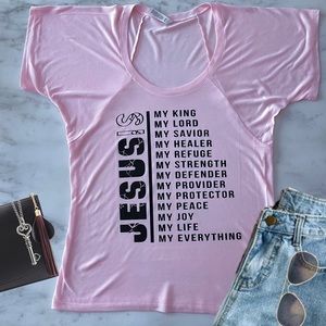 Jesus is my King Christian T-Shirt